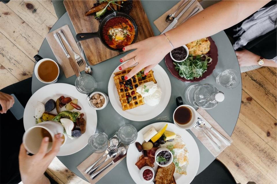 Illustrative photograph of breakfast Food